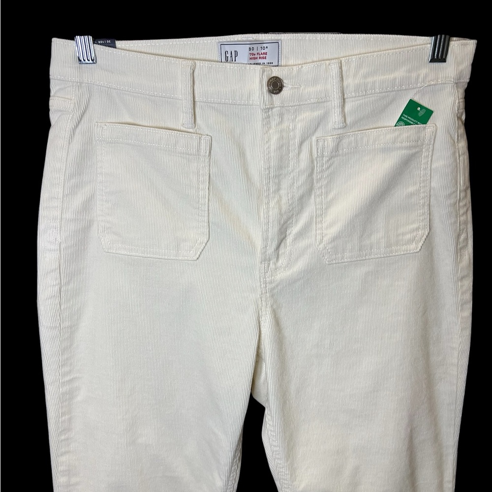 GAP 70s High Rise Corduroy Flare Pant - Picture 6 of 7